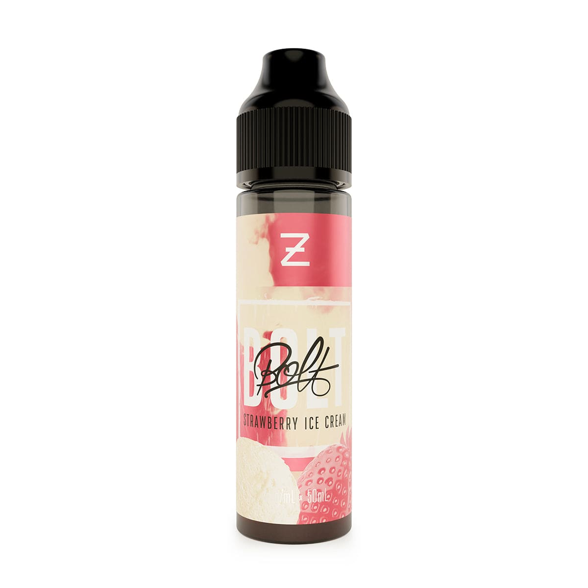 Shortfill Eliquids Strawberry Ice Cream / 50ml Zeus Juice Bolt Shortfill E-Liquids